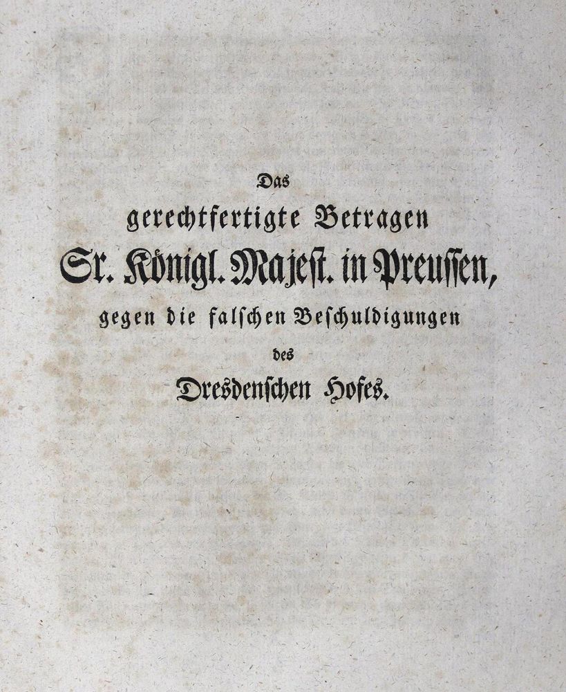Große Abbildung Nr.1: 126-1863 Siebenjähriger Krieg.: (Deutschland)