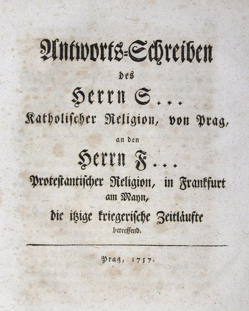 Große Abbildung Nr.2: 126-1865 Siebenjähriger Krieg.: (Deutschland)