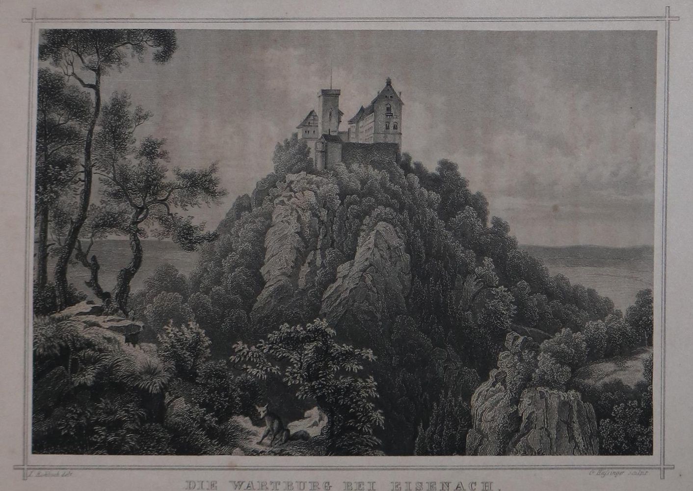 Große Abbildung Nr.1: 126-1868 Rasch,G.: (Deutschland, Thüringen)