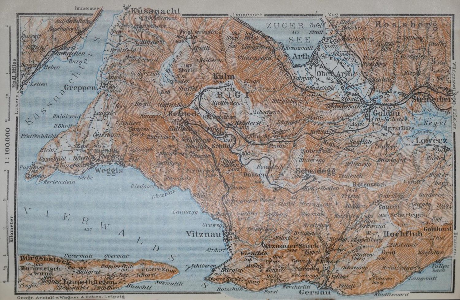 Große Abbildung Nr.1: 126-1874 Sammlung: (Baedeker)