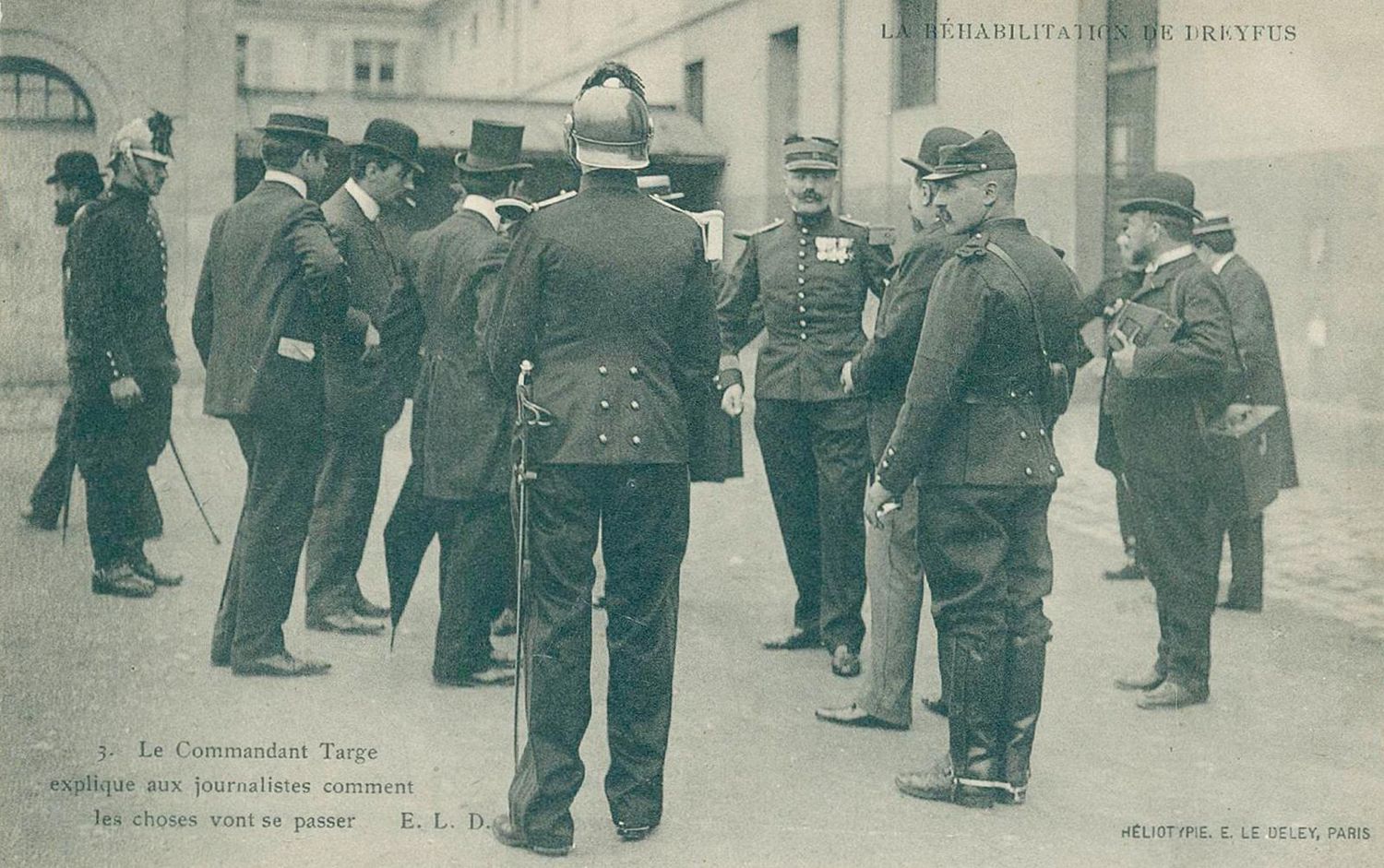 Große Abbildung Nr.2: 126-1878 Dreyfus-Affäre.: (Frankreich)