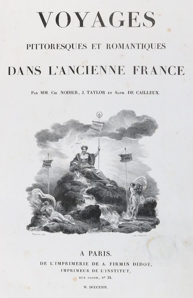 Große Abbildung Nr.3: 126-1885 Nodier,C., J.Taylor u. A.de Cailleux.: (Frankreich)