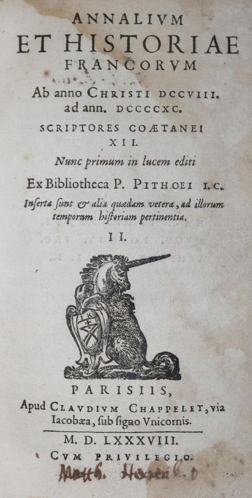 Große Abbildung Nr.1: 126-1886 Pithou,P.: (Frankreich)