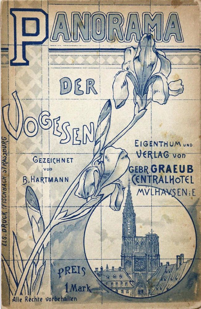 Große Abbildung Nr.1: 126-1894 Hartmann,B.: (Frankreich, Vogesen)