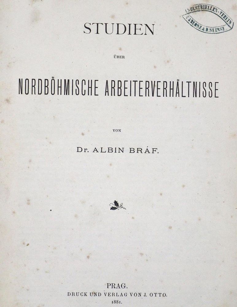 Große Abbildung Nr.1: 126-1908 Braf,A.: (Österreich, Böhmen)