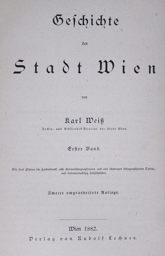 Große Abbildung Nr.1: 126-1925 Weiß,K.: (Österreich, Wien)