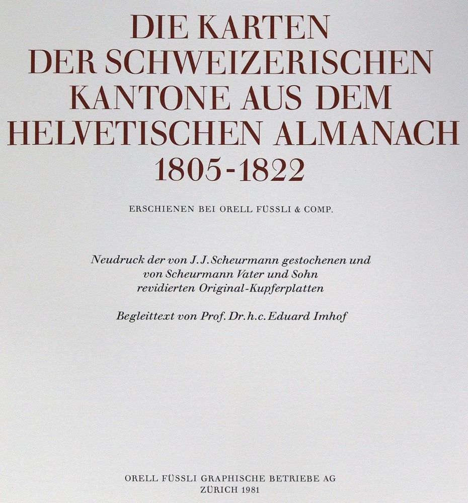Große Abbildung Nr.1: 126-1955 Scheurmann,J.J.: (Schweiz)