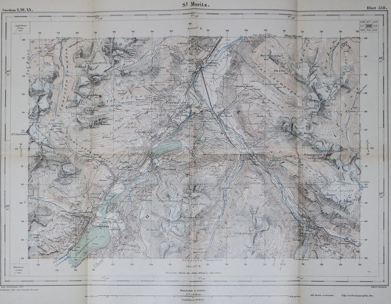 Große Abbildung Nr.1: 126-1960 St.Moritz.: (Schweiz)