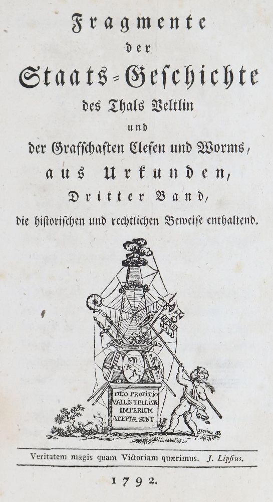 Große Abbildung Nr.1: 126-1963 Salis,U.v.: (Schweiz, Veltlin)