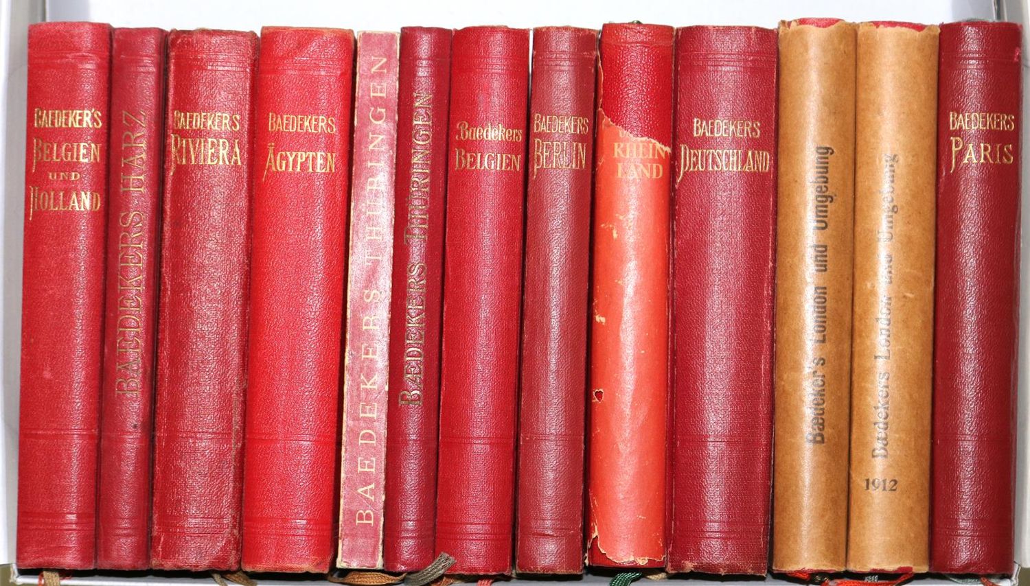 Große Abbildung Nr.1: 126-1987 Sammlung: (Verschiedene Länder - Geschichte, Baedeker)