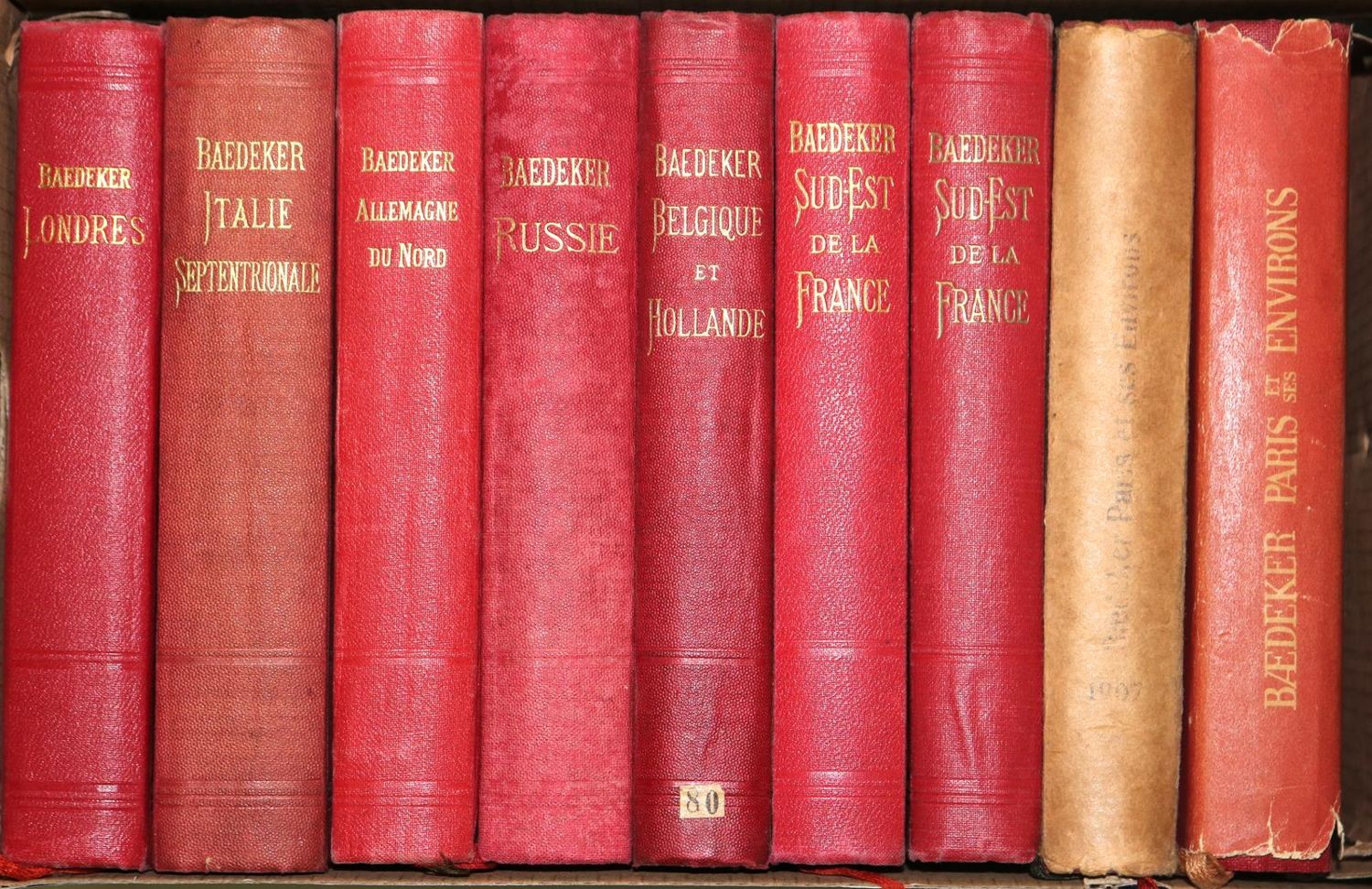 Große Abbildung Nr.1: 126-1989 Sammlung: (Verschiedene Länder - Geschichte, Baedeker)