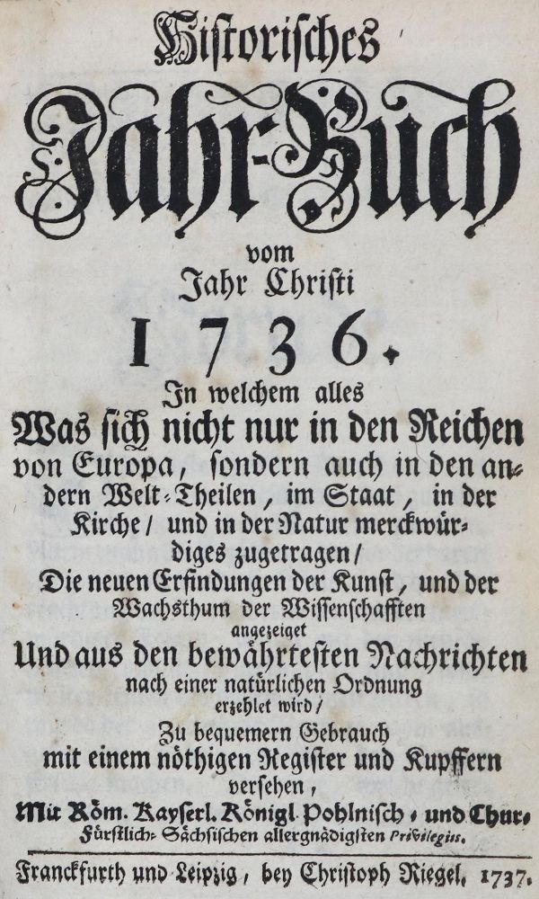 Große Abbildung Nr.2: 126-2009 Historisches Jahr-Buch...: (Verschiedene Länder - Geschichte)