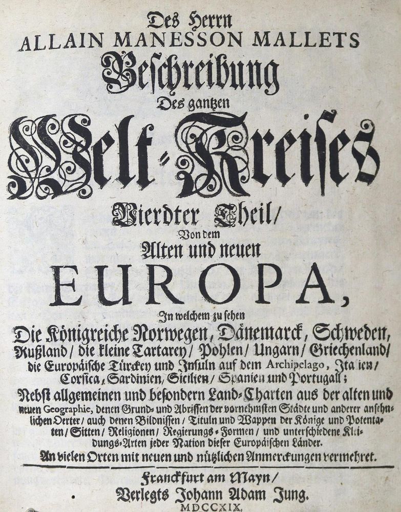 Große Abbildung Nr.2: 126-2015 Mallet,A.: (Verschiedene Länder - Geschichte)
