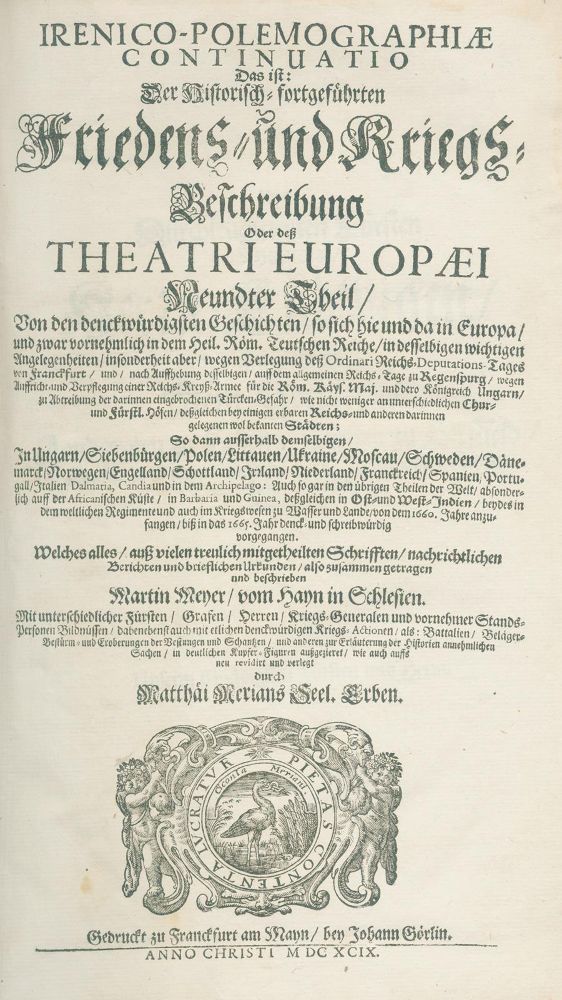 Große Abbildung Nr.2: 126-2019 Merian,M.: (Verschiedene Länder - Geschichte)