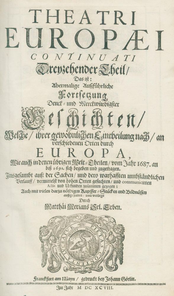 Große Abbildung Nr.2: 126-2021 Merian,M.: (Verschiedene Länder - Geschichte)