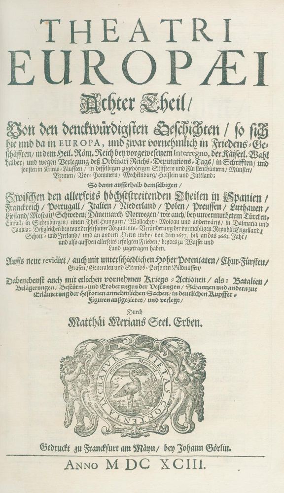 Große Abbildung Nr.2: 126-2022 Merian,M.: (Verschiedene Länder - Geschichte)