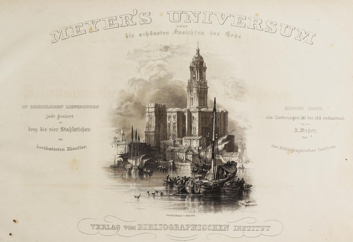 Große Abbildung Nr.2: 126-2023 Meyer's Universum.: (Verschiedene Länder - Geschichte)