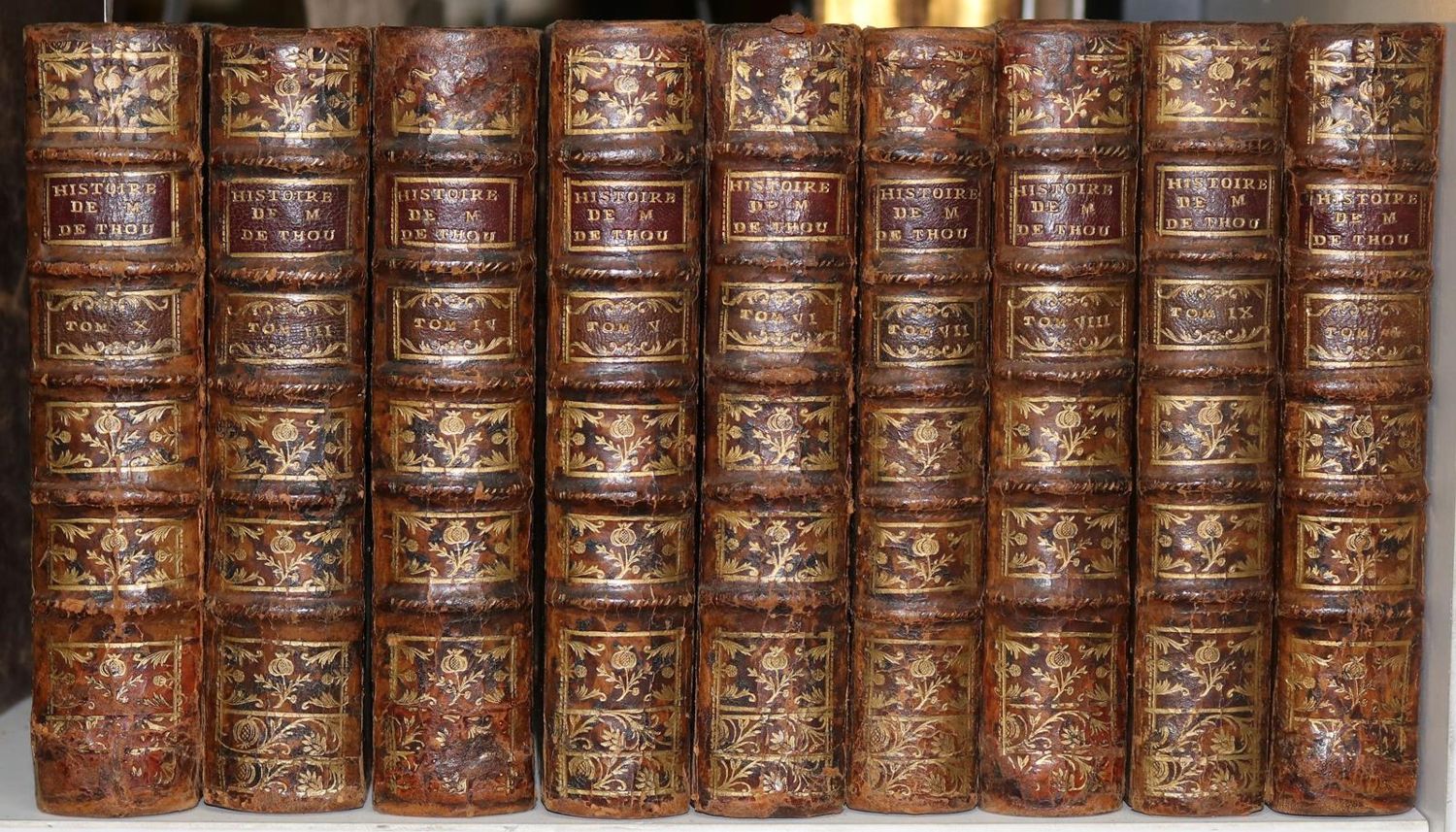 Große Abbildung Nr.2: 126-2049 Thou,J.A.de.: (Verschiedene Länder - Geschichte)