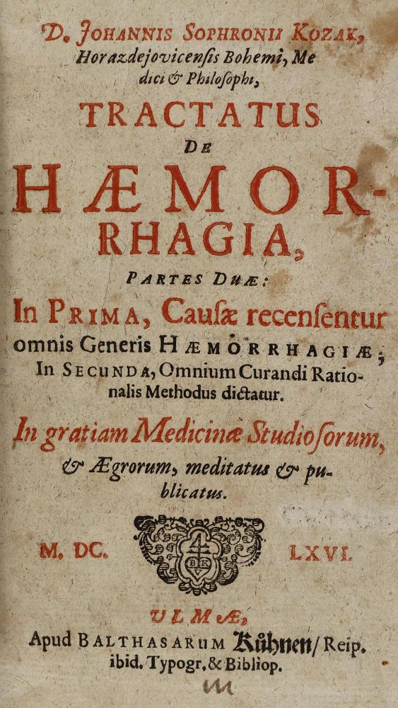 Große Abbildung Nr.1: 126-205 Kozak,J.S.: (Aus der Sammlung Professor Dr.Dr.Johannes Büttner Teil 1)
