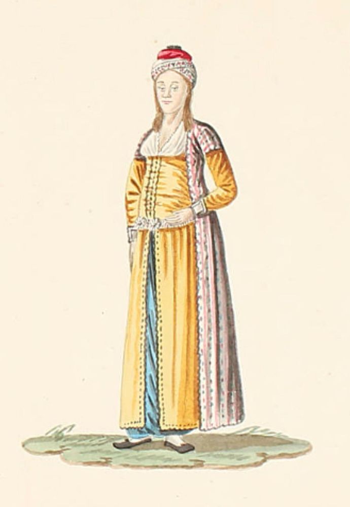 Große Abbildung Nr.6: 126-2055 Sammlung: (Verschiedene Länder - Geschichte, Türkei, Kostüme)