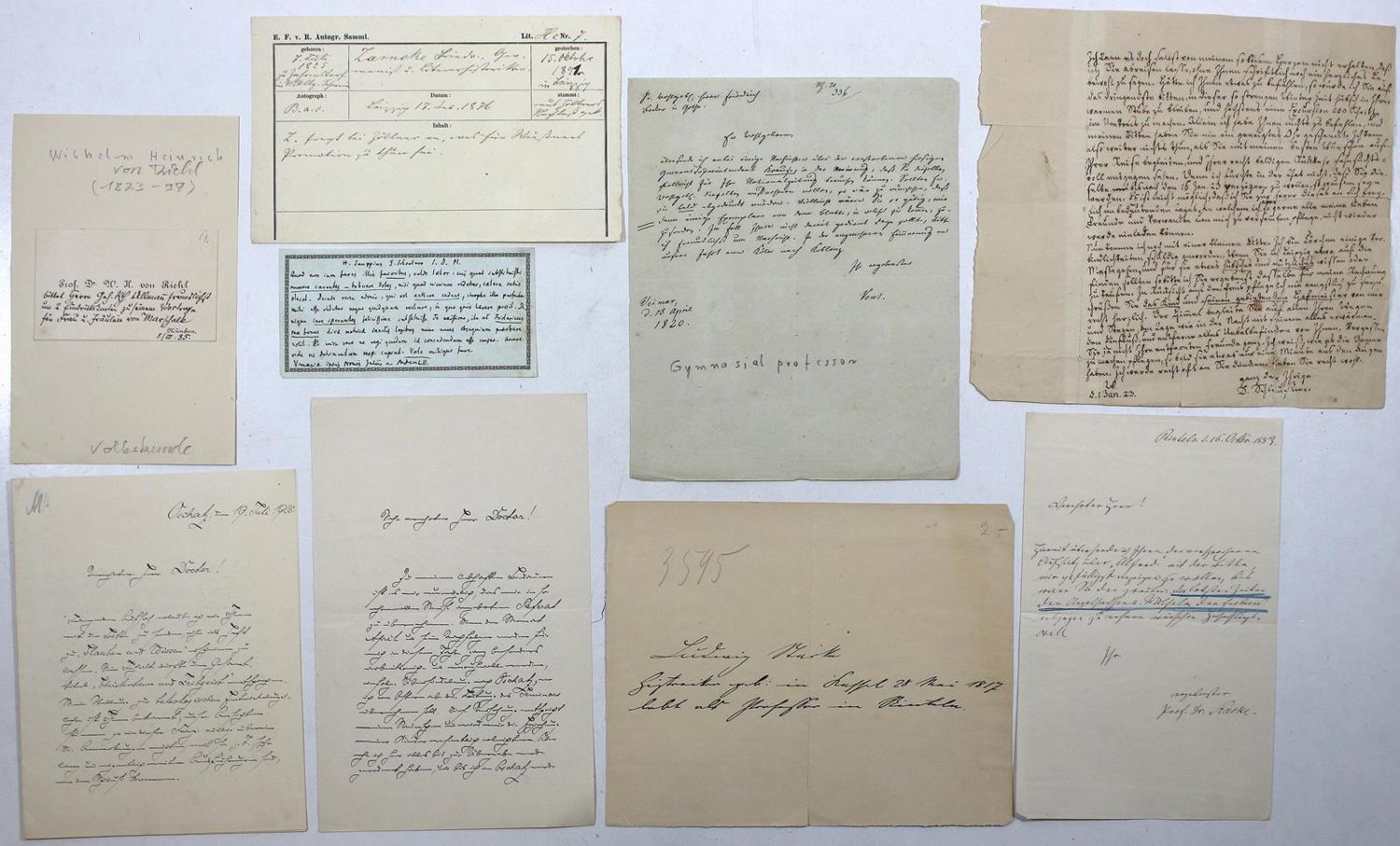 Große Abbildung Nr.2: 126-2072 Konvolut: (Geisteswissenschaften)