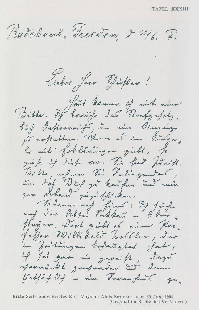 Große Abbildung Nr.1: 126-2084 Mittermayer, Josef.: (May)