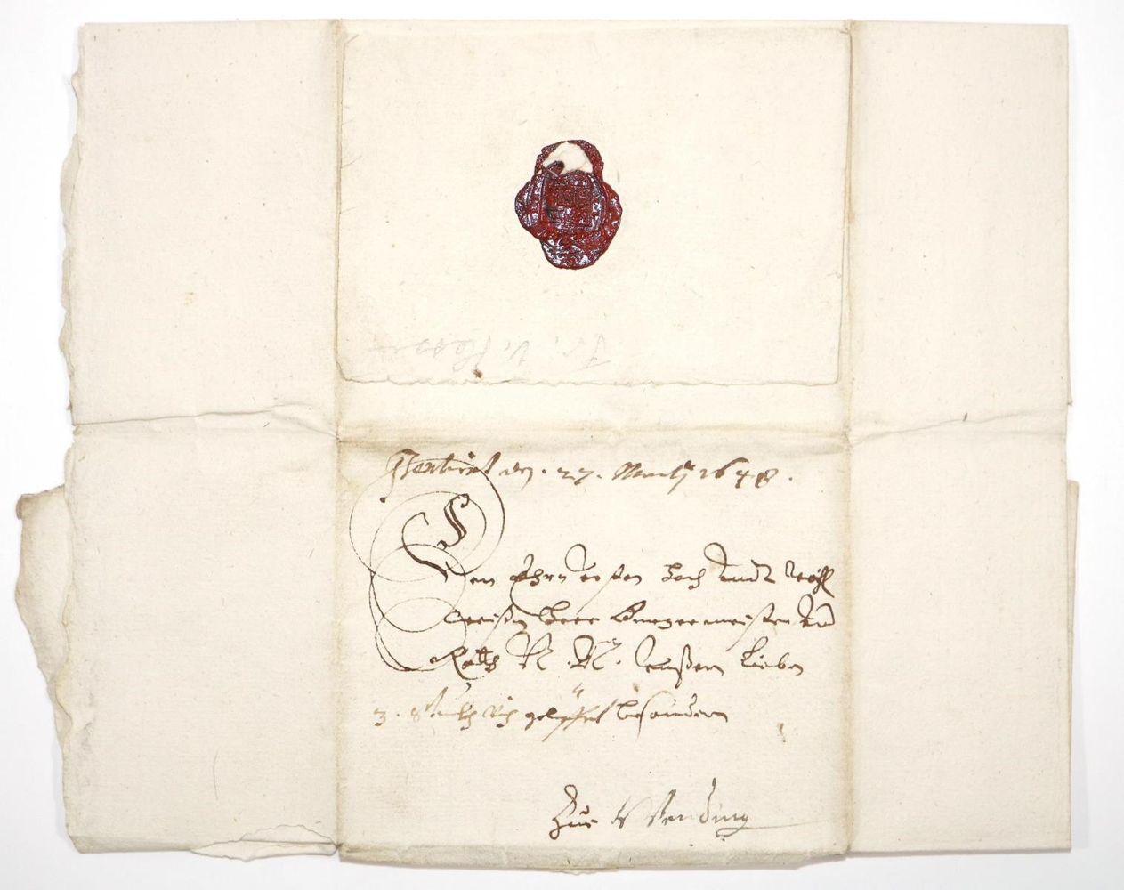Große Abbildung Nr.1: 126-2086 Friedrich Landgraf: (Militaria, 30jähriger Krieg)