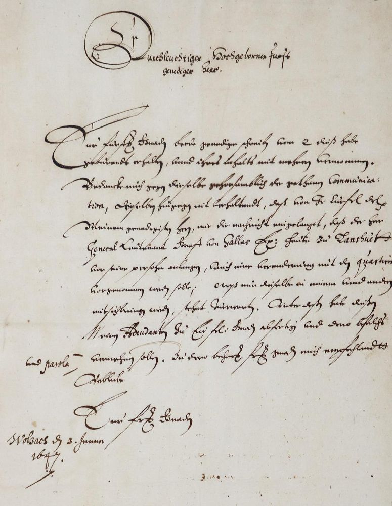 Große Abbildung Nr.1: 126-2088 Huyn von Geleen, Gottfried Graf von,: (Militaria, 30jähriger Krieg)