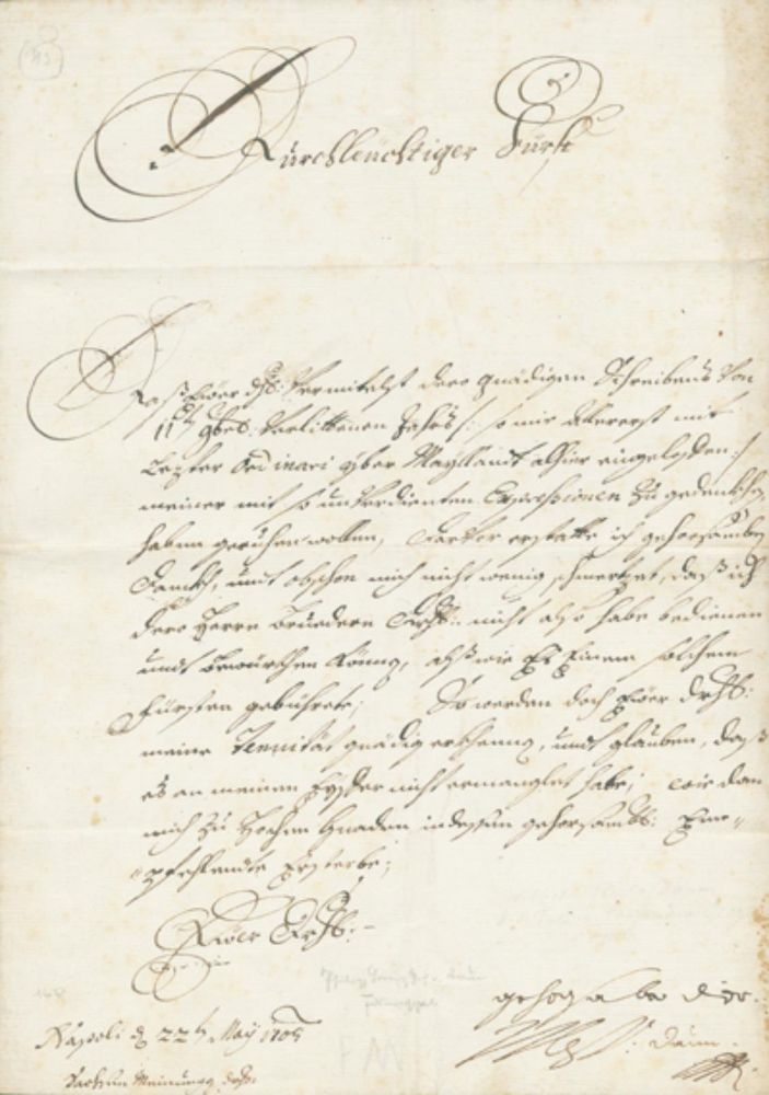 Große Abbildung Nr.1: 126-2100 Daun, Wirich Philipp Lorenz Graf zu,: (Militaria, Spanischer Erbfolgekrieg)
