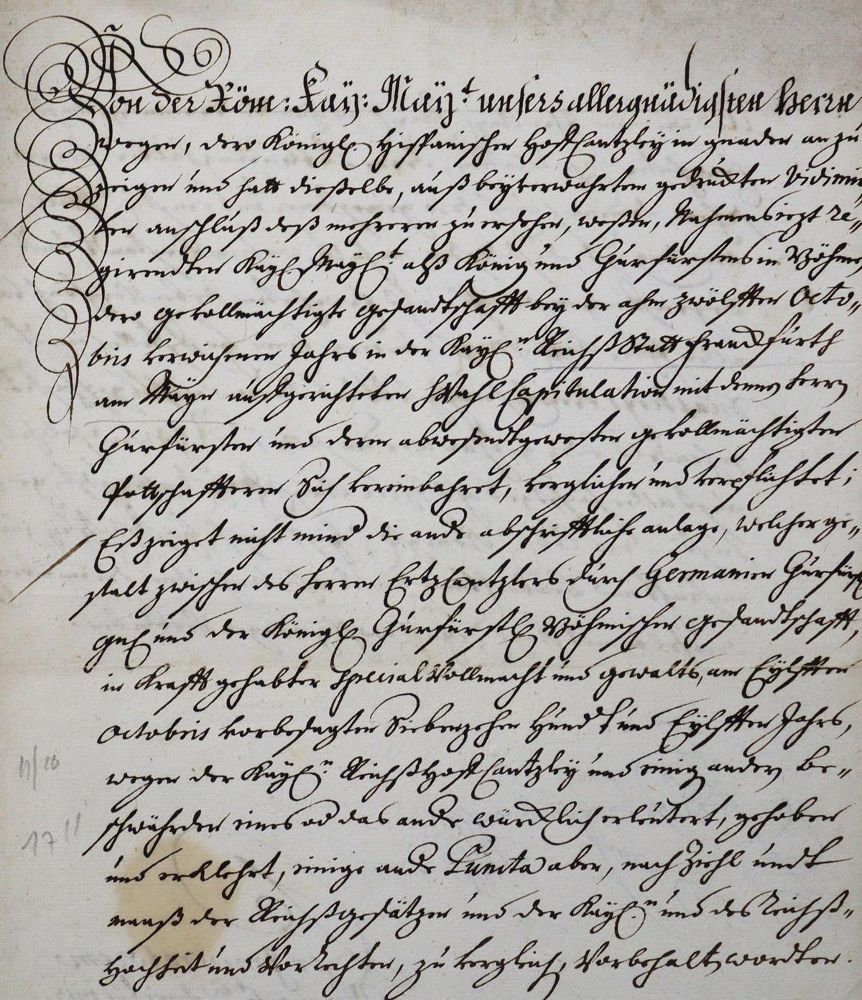 Große Abbildung Nr.1: 126-2110 Schönborn-Buchheim, Friedrich Karl von: (Autographen)
