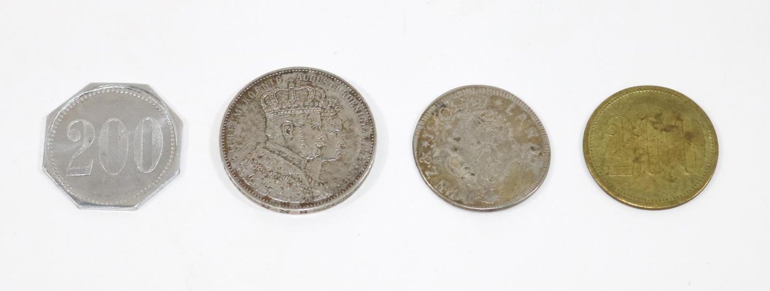 Große Abbildung Nr.1: 126-2155 Kantinenpfennig Gneisenau.: (Varia, Münzen und Medaillen)