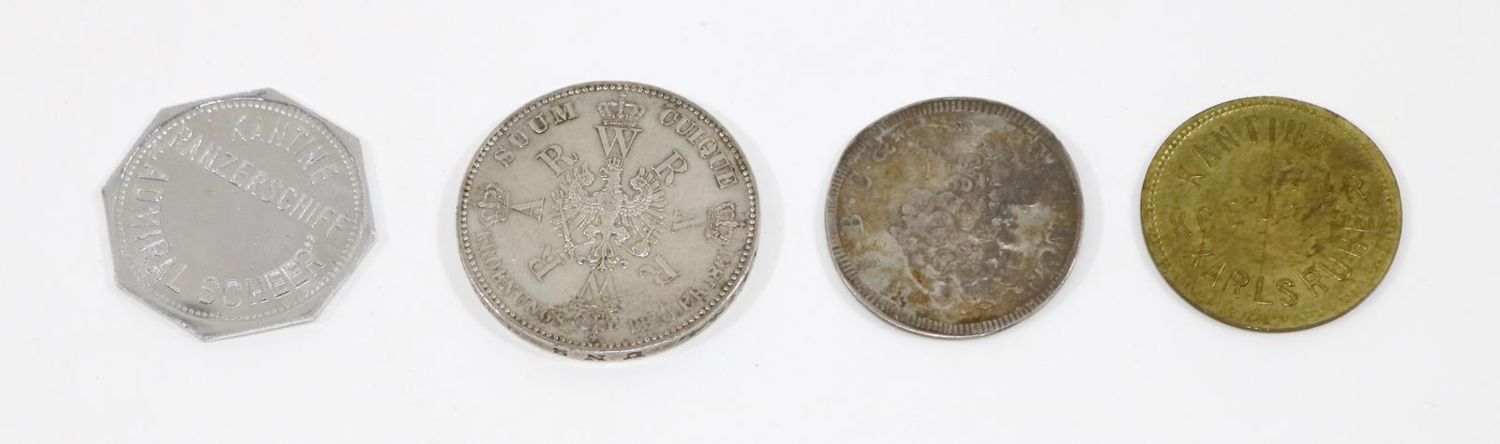 Große Abbildung Nr.2: 126-2155 Kantinenpfennig Gneisenau.: (Varia, Münzen und Medaillen)
