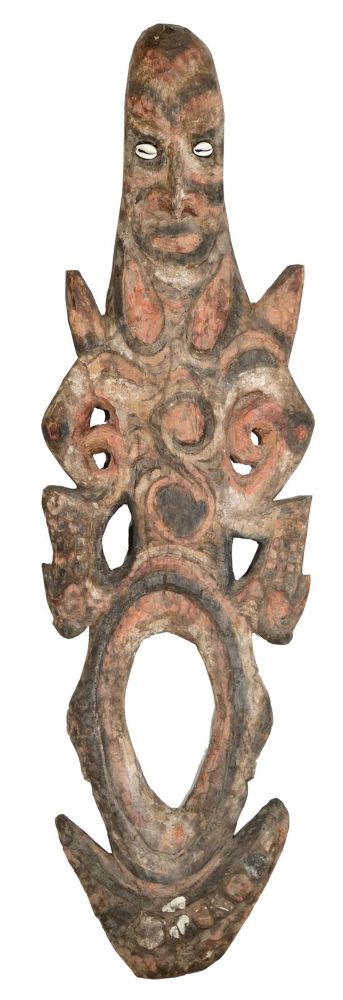 Große Abbildung Nr.1: 126-2193 Sepik Hakenfigur: (Varia, Südsee)