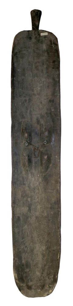 Große Abbildung Nr.2: 126-2194 Sepik Kampfschild: (Varia, Südsee)