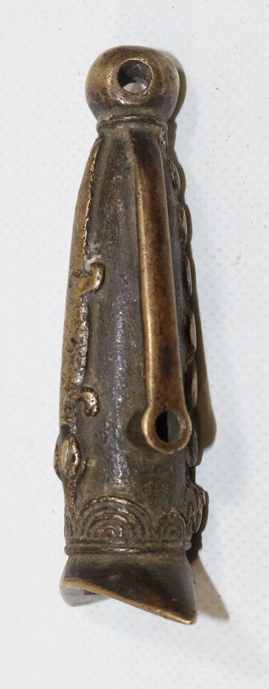 Große Abbildung Nr.3: 126-2199 Benin Bronzegriff: (Afrika)
