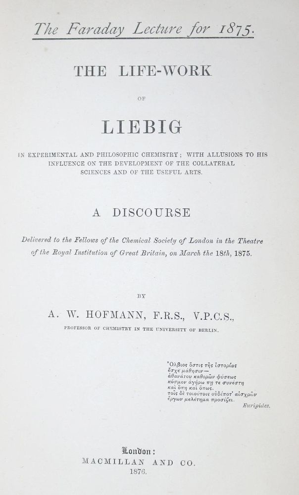 Große Abbildung Nr.1: 126-220 Hofmann,A.W.: (Liebig)