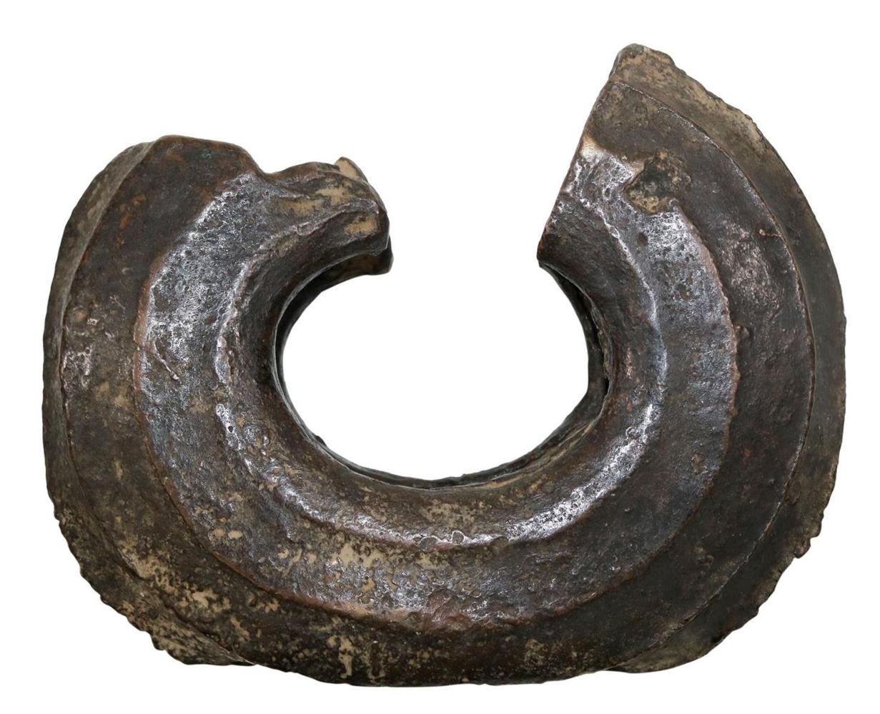 Große Abbildung Nr.1: 126-2200 Benin große Manille.: (Afrika)