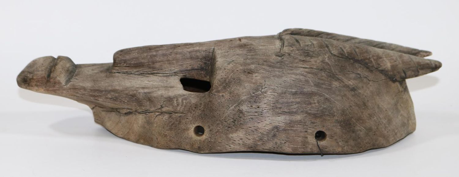 Große Abbildung Nr.2: 126-2216 Alte Antilopenmaske: (Afrika, Masken)