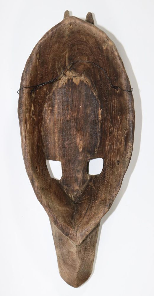 Große Abbildung Nr.3: 126-2216 Alte Antilopenmaske: (Afrika, Masken)