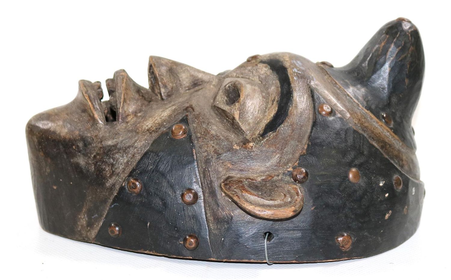 Große Abbildung Nr.2: 126-2222 Kuyu Kouyou Maske: (Afrika, Masken)