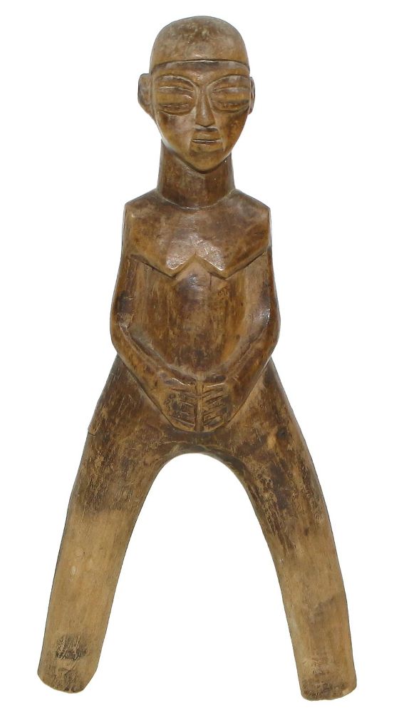 Große Abbildung Nr.1: 126-2229 Fetischfigur wohl D.R.Kongo: (Afrika, Sammlung Wolfgang Glöckler)
