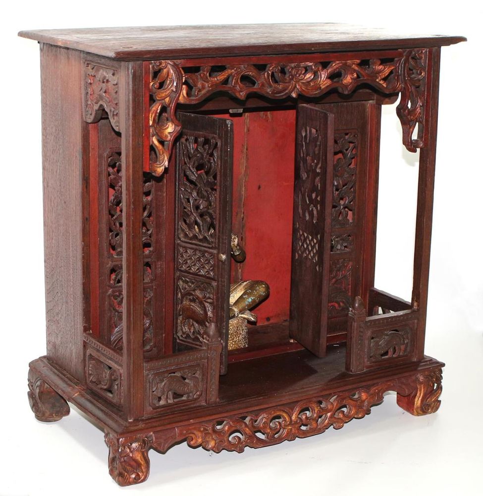 Große Abbildung Nr.2: 126-2244 Buddhistischer Hausaltar.: (Asiatika)