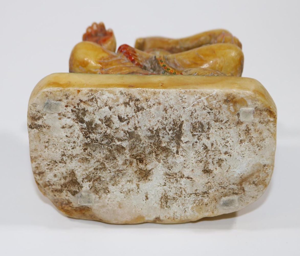 Große Abbildung Nr.4: 126-2255 Ganesha prächtige Marmorfigur: (Asiatika)