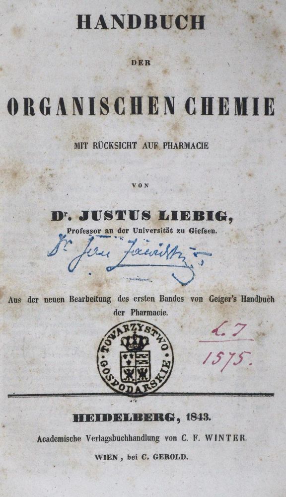 Große Abbildung Nr.1: 126-230 Liebig,J.v.: (Aus der Sammlung Professor Dr.Dr.Johannes Büttner Teil 1)