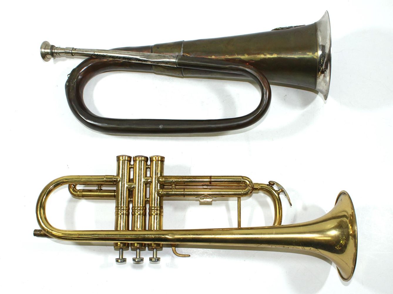 Große Abbildung Nr.7: 126-2318 Blasinstrumente.: (Musikinstrumente)