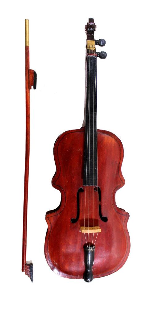Große Abbildung Nr.1: 126-2319 Saiteninstrumente.: (Musikinstrumente)