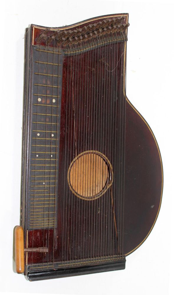 Große Abbildung Nr.7: 126-2319 Saiteninstrumente.: (Musikinstrumente)
