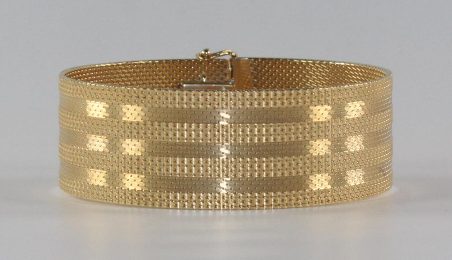 Große Abbildung Nr.2: 126-2363 Flachpanzerband 585 GG: (Schmuck, Armbänder)