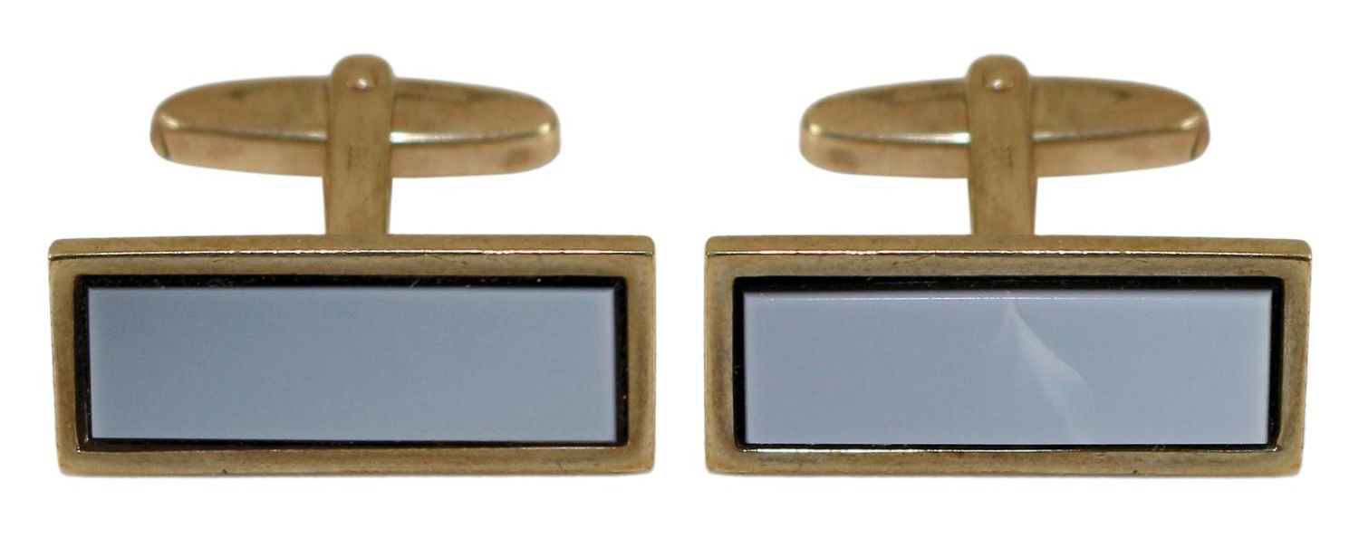 Große Abbildung Nr.1: 126-2413 Paar Manschettenknöpfe: (Schmuck, Herrenschmuck)