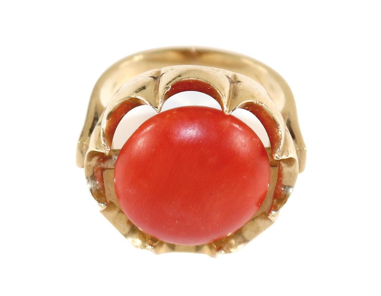 Große Abbildung Nr.1: 126-2419 Korallenring Wien: (Schmuck, Koralle)
